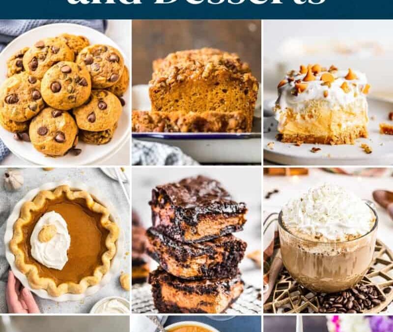 30+ Pumpkin Recipes and Desserts