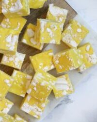 Lemon Meringue Fudge!