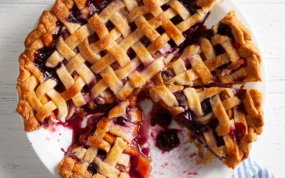 Peach Blueberry Pie